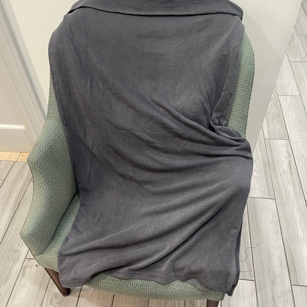 PrettyLittleThing Dark Gray Midi Skirt